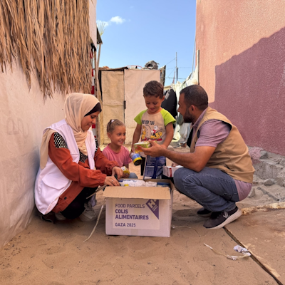 don gaza palestine aide humanitaire